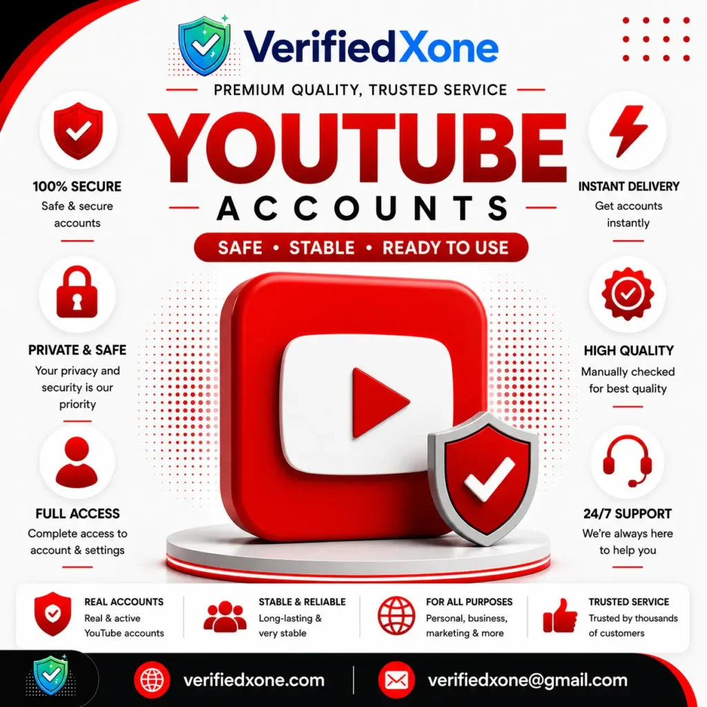 buy youtube pva accounts